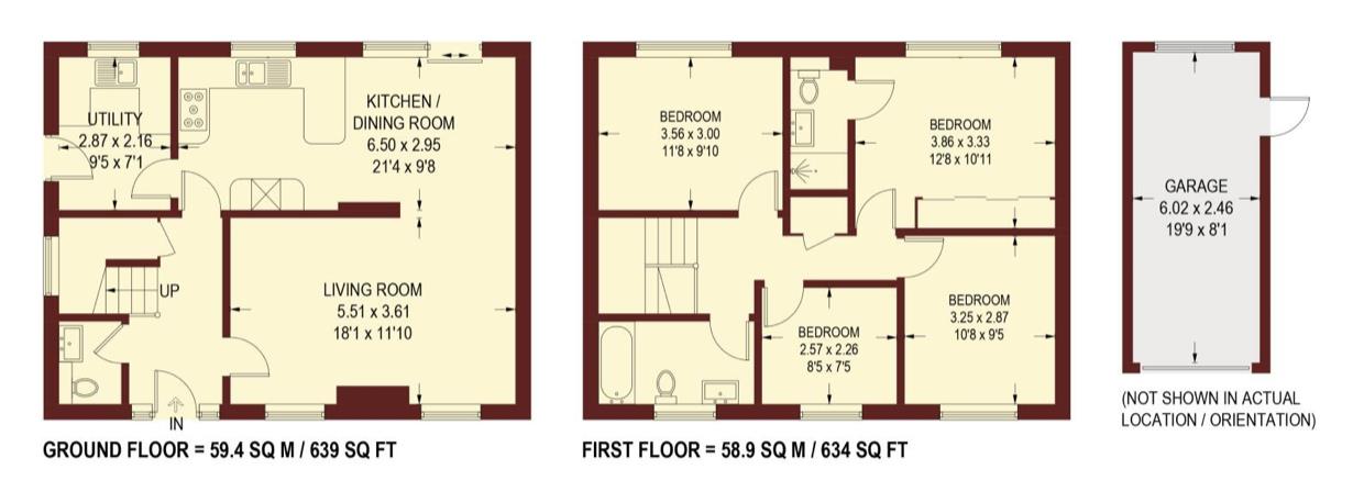 Causeway Glade, Sheffield Floorplan